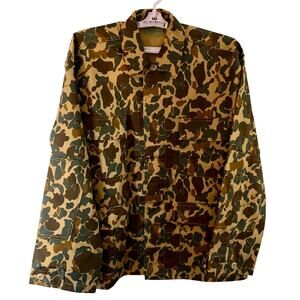 Rothco Mens L Fred Bear Camo BDU Shirt Tactical Uniform Military Army Jacket